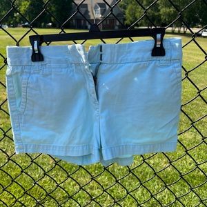 J Crew blue shorts in size 4.